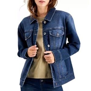 Style & Co Denim Trucker Jacket BRAND NEW